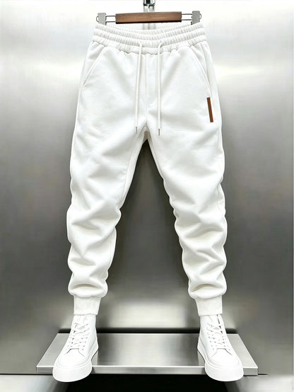 Ronan Ellis Drawstring Joggers - White - view 1