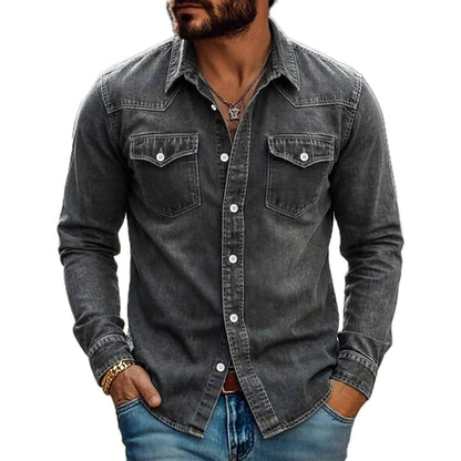 Ronan Finch Western Shirt - Black - view 1