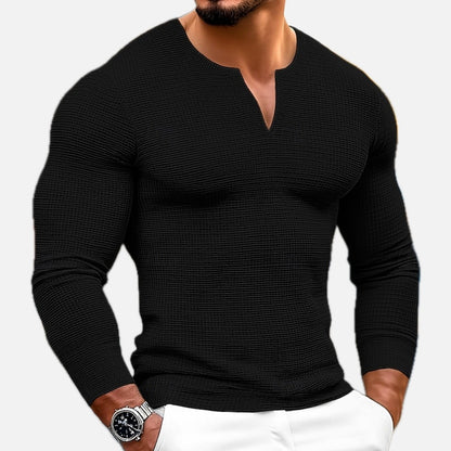 Ronan Foster V-Neck Tee - White - view 5