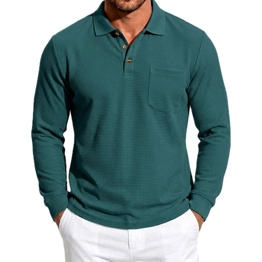 Ronan Hale Pocket Polo - Green - view 1