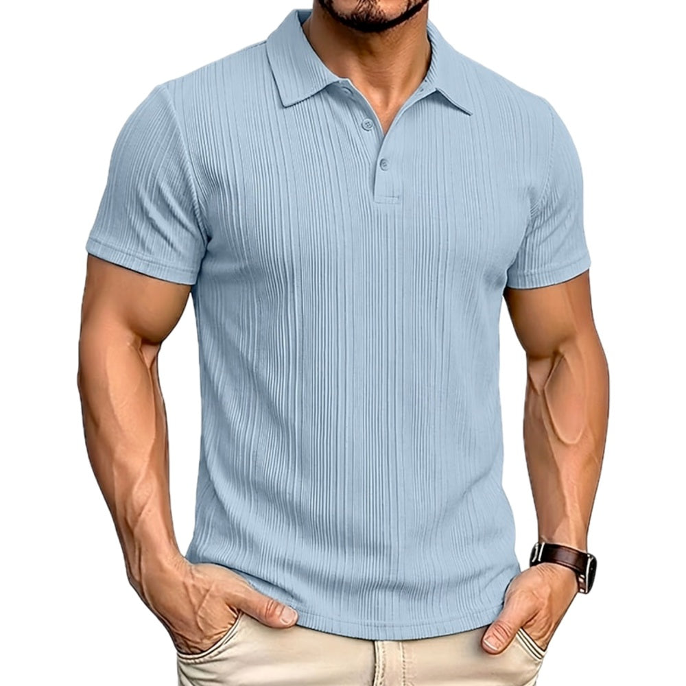 Ronan Pierce Classic Polo - Blue - view 1