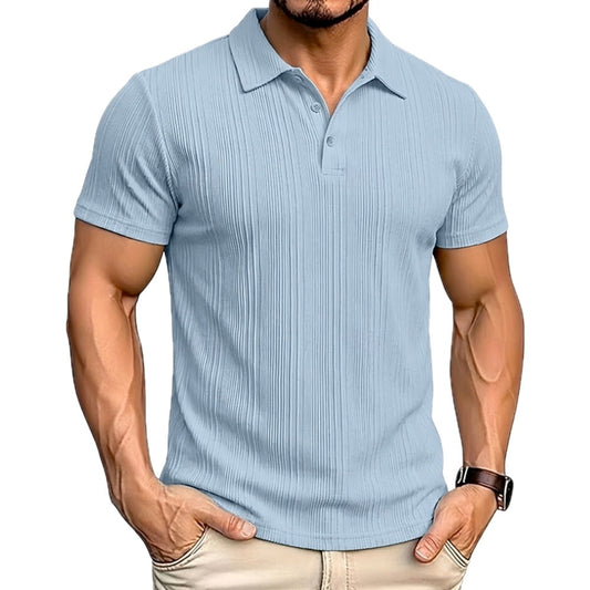 Ronan Pierce Classic Polo - Blue - view 1