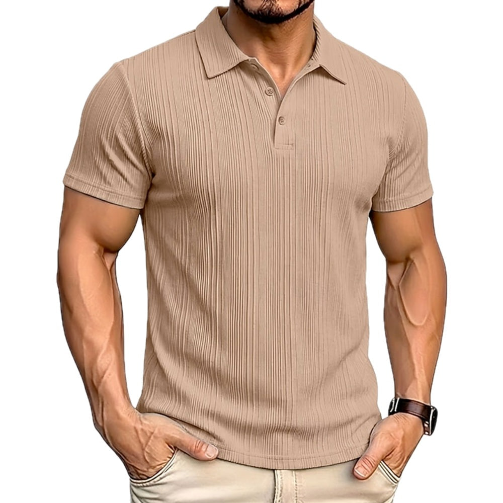 Ronan Pierce Classic Polo - Khaki - view 1