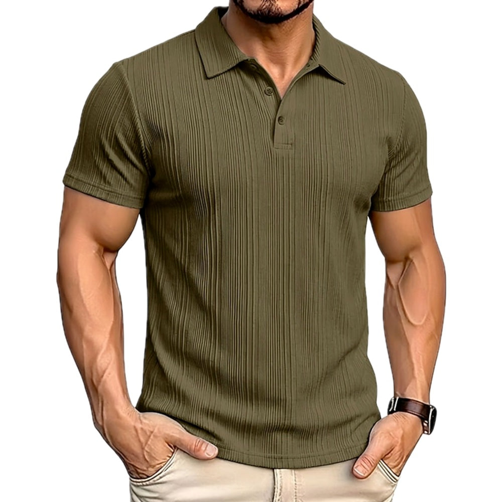 Ronan Pierce Classic Polo - Olive - view 1