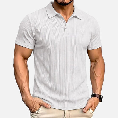Ronan Pierce Classic Polo - White - view 1