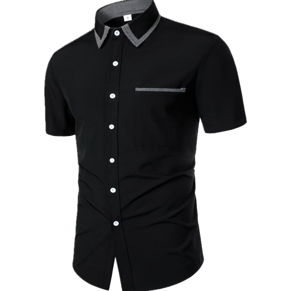 Sawyer Blake Collared Shirt - Black - view 1