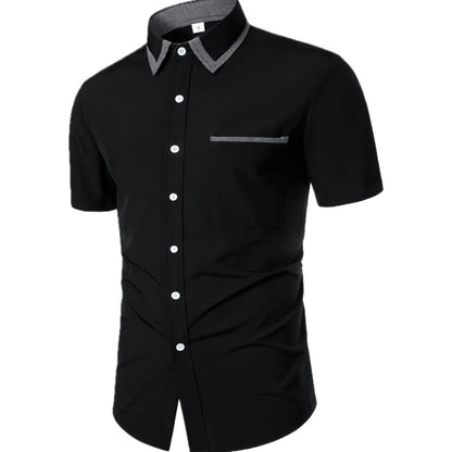 Sawyer Blake Collared Shirt - Black - view 1