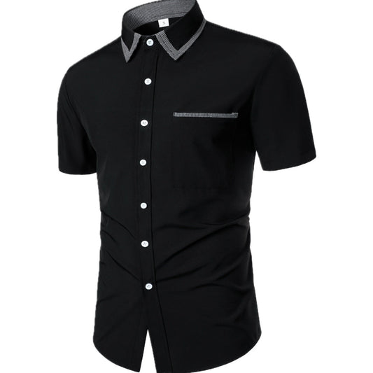 Sawyer Blake Collared Shirt - Black - view 1