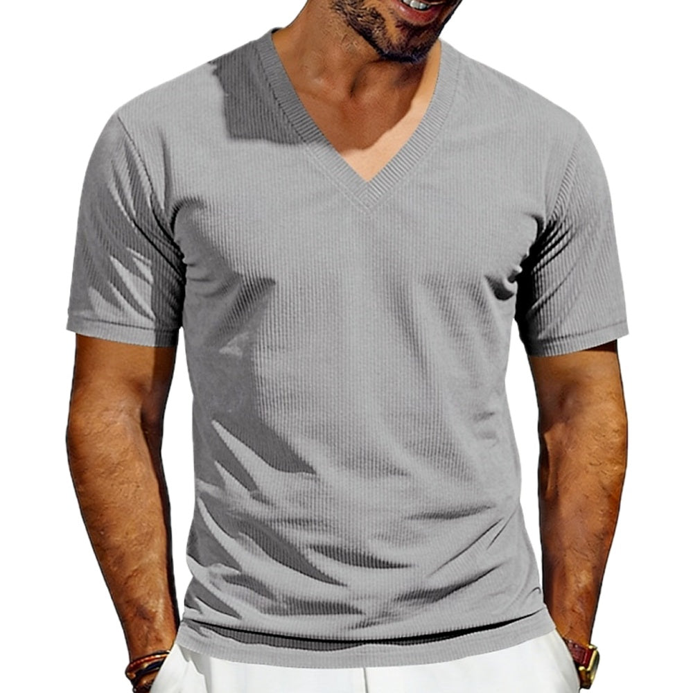 Sawyer Cole Textured Tee - Grey - view 1