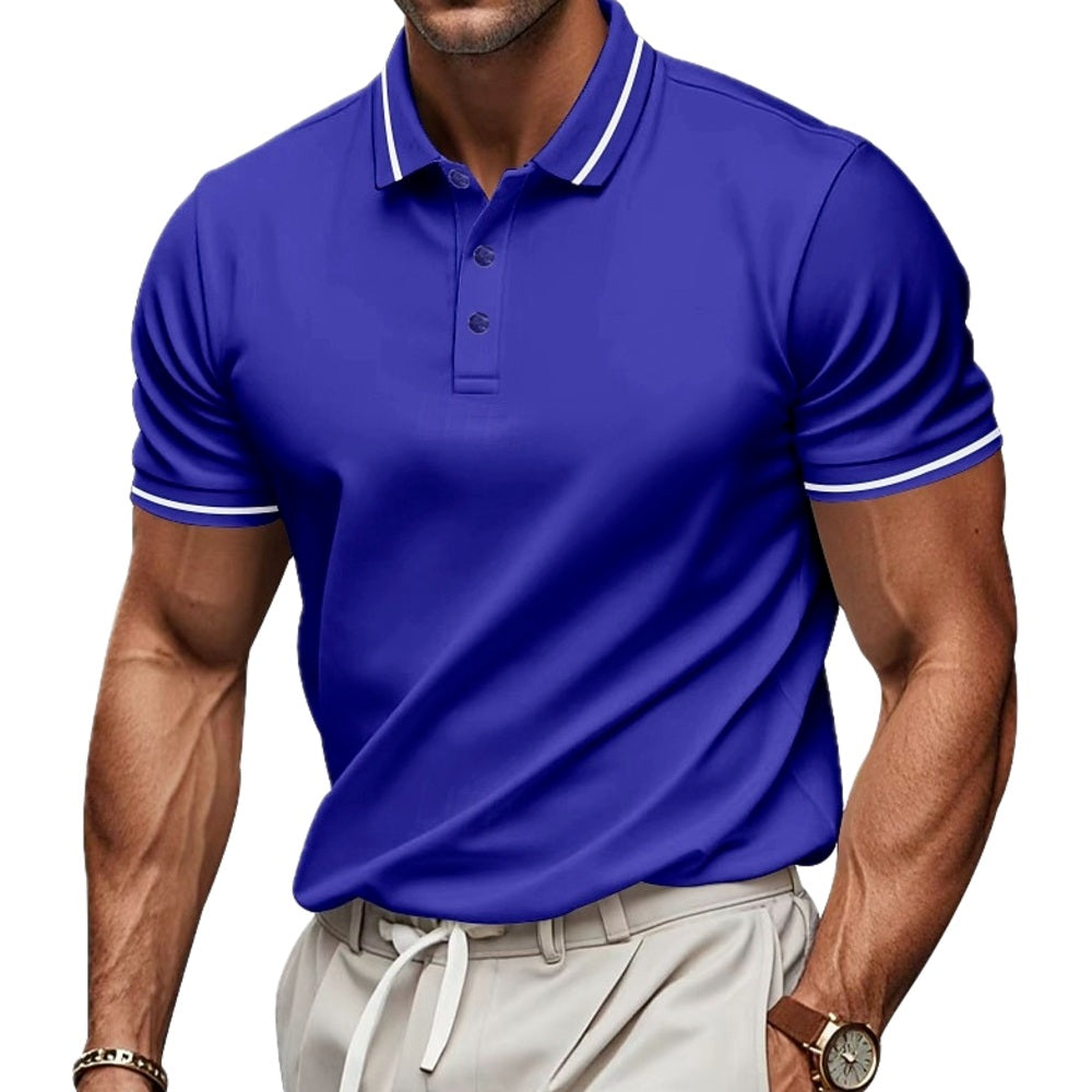Sawyer Grant Golf Polo - Blue - view 1