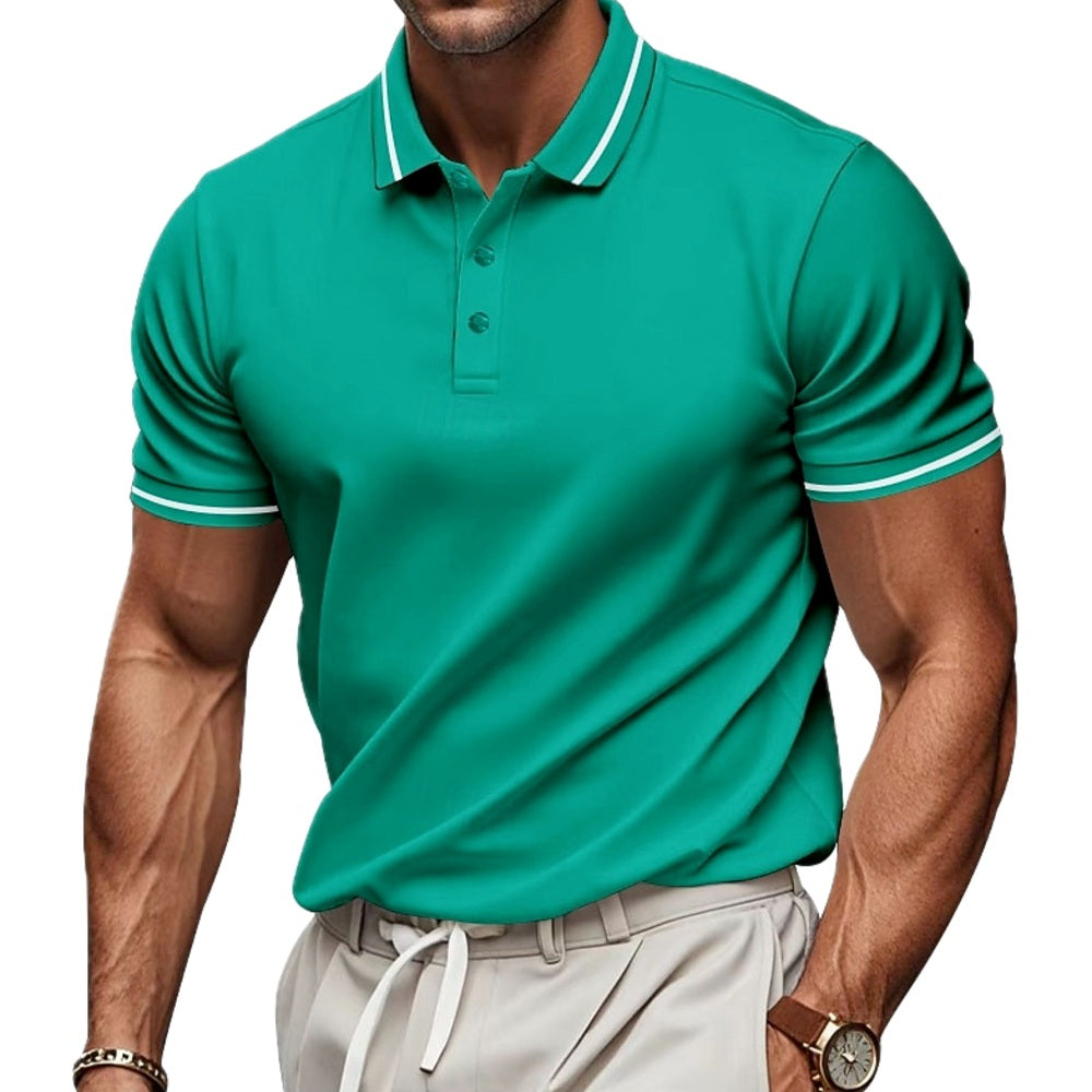 Sawyer Grant Golf Polo - Green - view 1