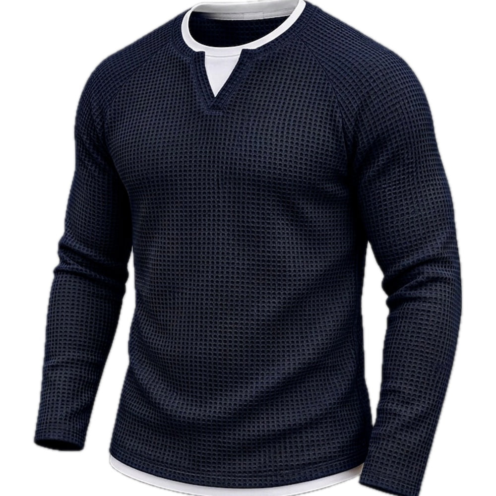 Sawyer Grant Layered Tee - Navy - view 1