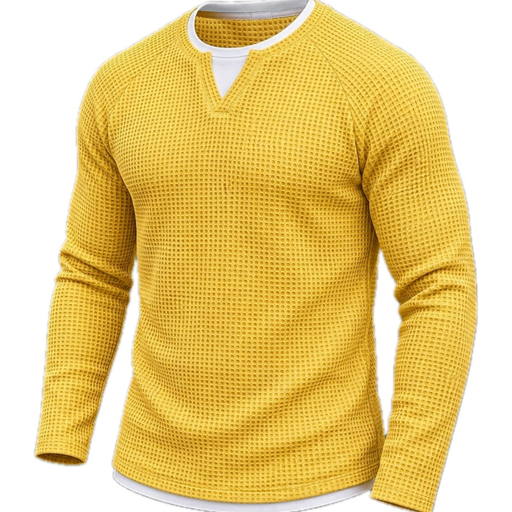 Sawyer Grant Layered Tee - Yellow - view 1
