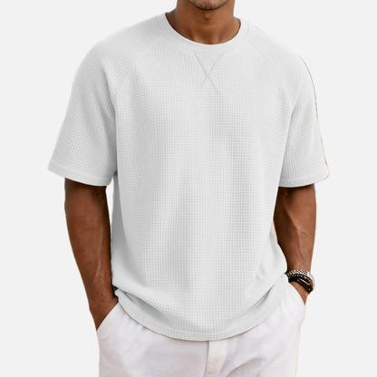 Sawyer Lane Waffle Tee - White - view 1