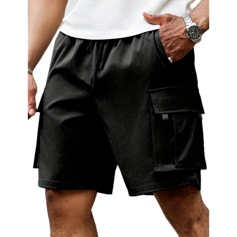 Sawyer Lowell Cargo Shorts - Black - view 1