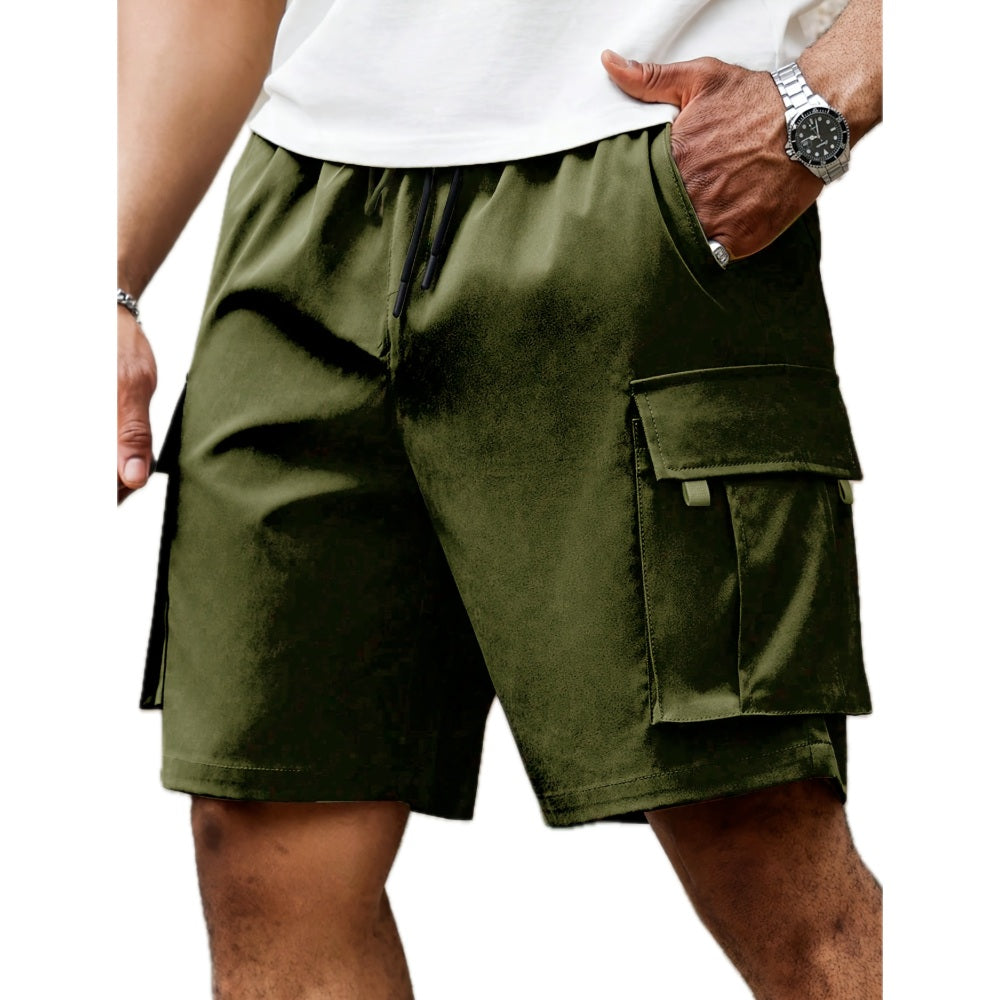 Sawyer Lowell Cargo Shorts - Green - view 1