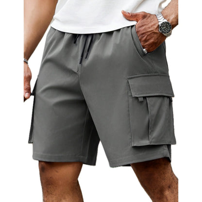 Sawyer Lowell Cargo Shorts - Grey - view 1
