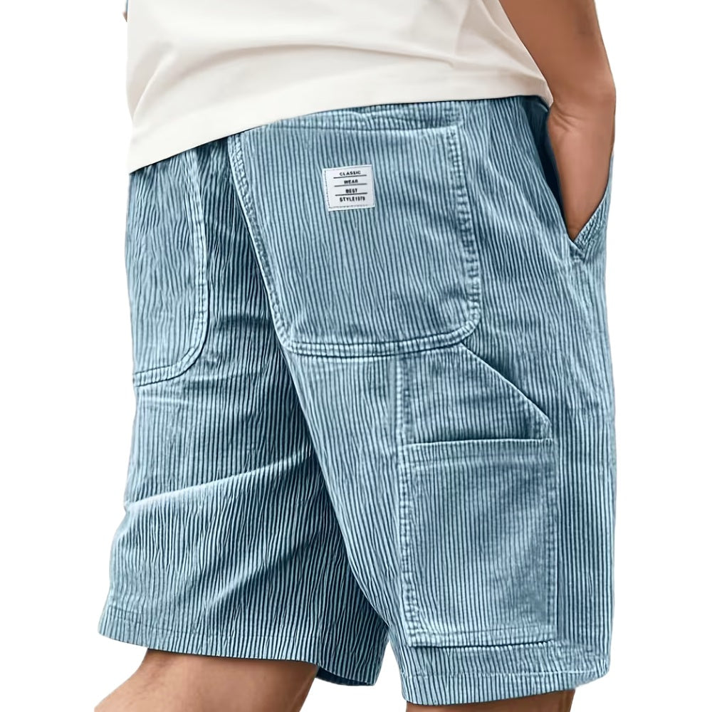 Silas Fletcher Casual Shorts - Blue - view 1