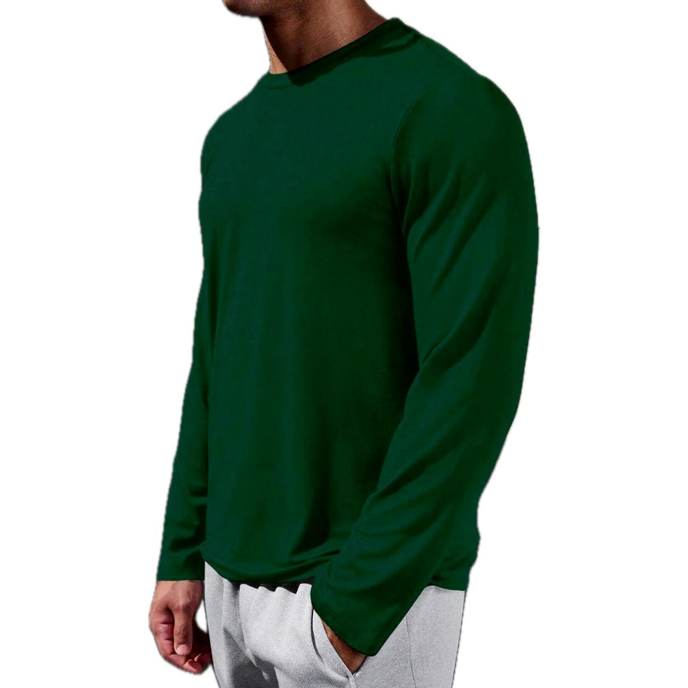 Silas Mercer Long-Sleeve Tee - Dark Green - view 1