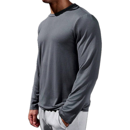 Silas Mercer Long-Sleeve Tee - Grey - view 1
