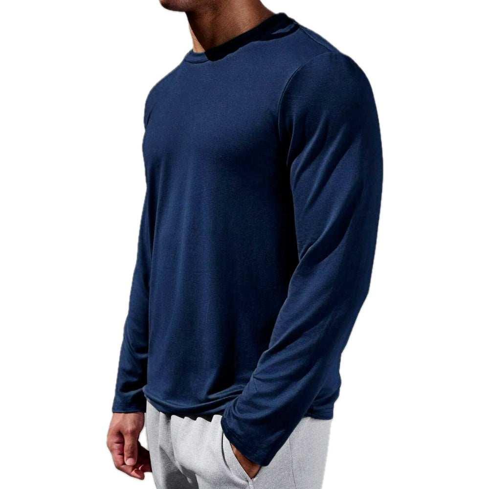 Silas Mercer Long-Sleeve Tee - Navy - view 1