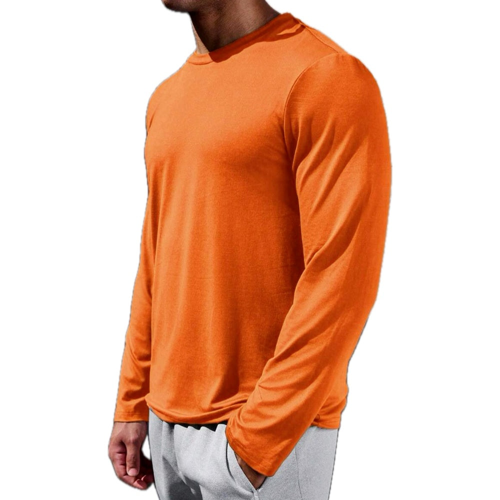 Silas Mercer Long-Sleeve Tee - Orange - view 1
