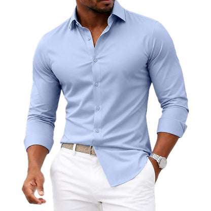 Silas Ward Dress Shirt - Blue - view 1
