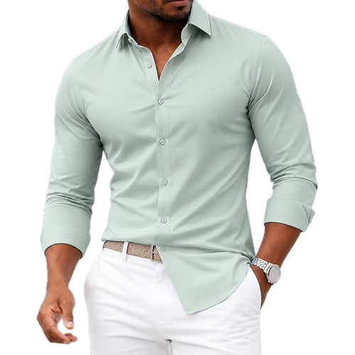 Silas Ward Dress Shirt - Green - view 1