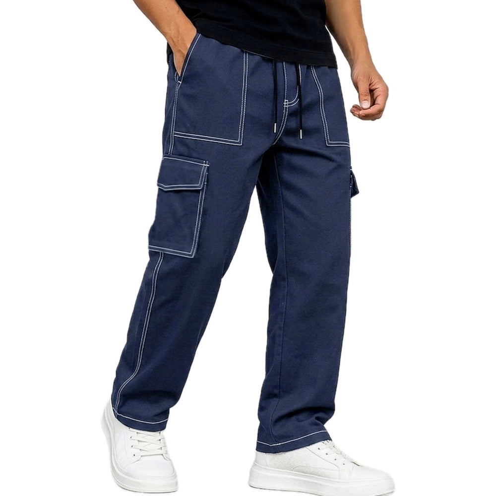 Soren Tate Cargo Pants - Navy - view 1
