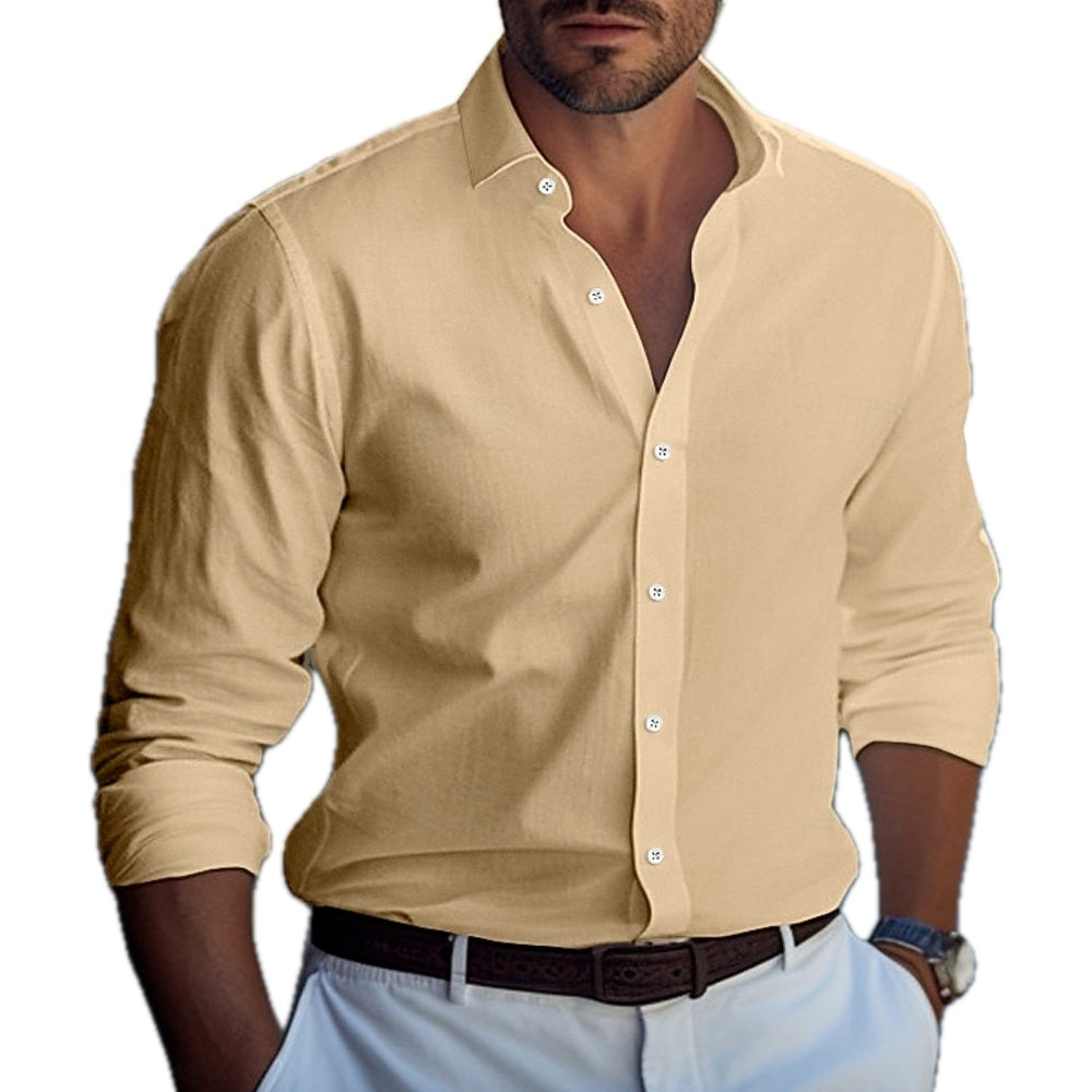 Stellan Robert Finn Shirt - Khaki - view 1