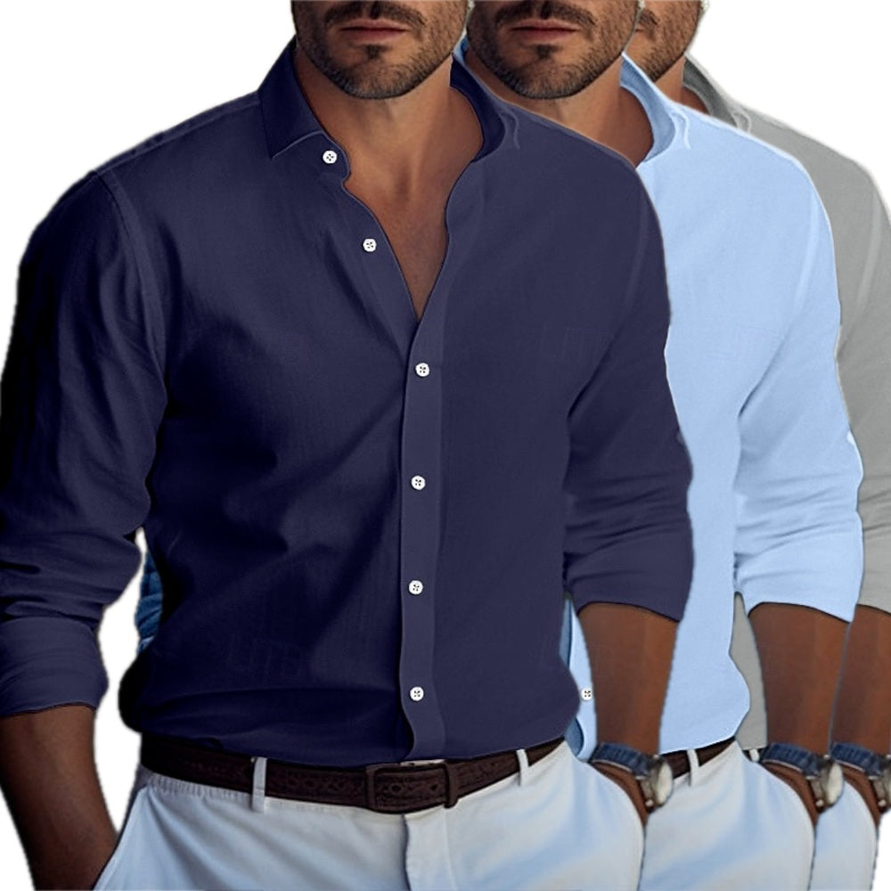 Stellan Robert Finn Shirt - Navy - view 2