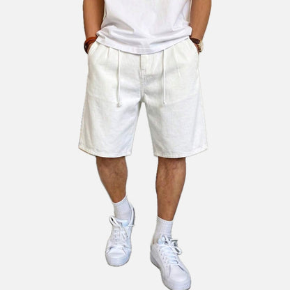 Tavian Cole Bermuda Shorts - White - view 1