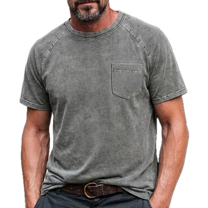Tavian Reed Washed Tee - Grey - view 1