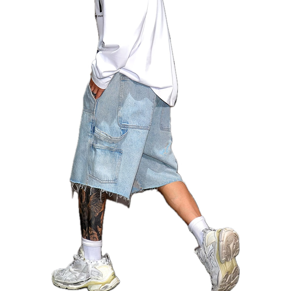 Tavish Edward Finn Shorts - Light Blue - view 1