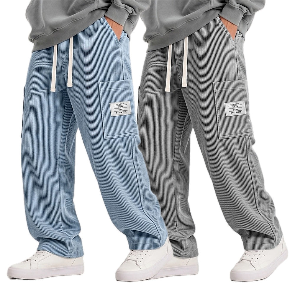 Tavish Rowe Cargo Pants - Blue - view 2