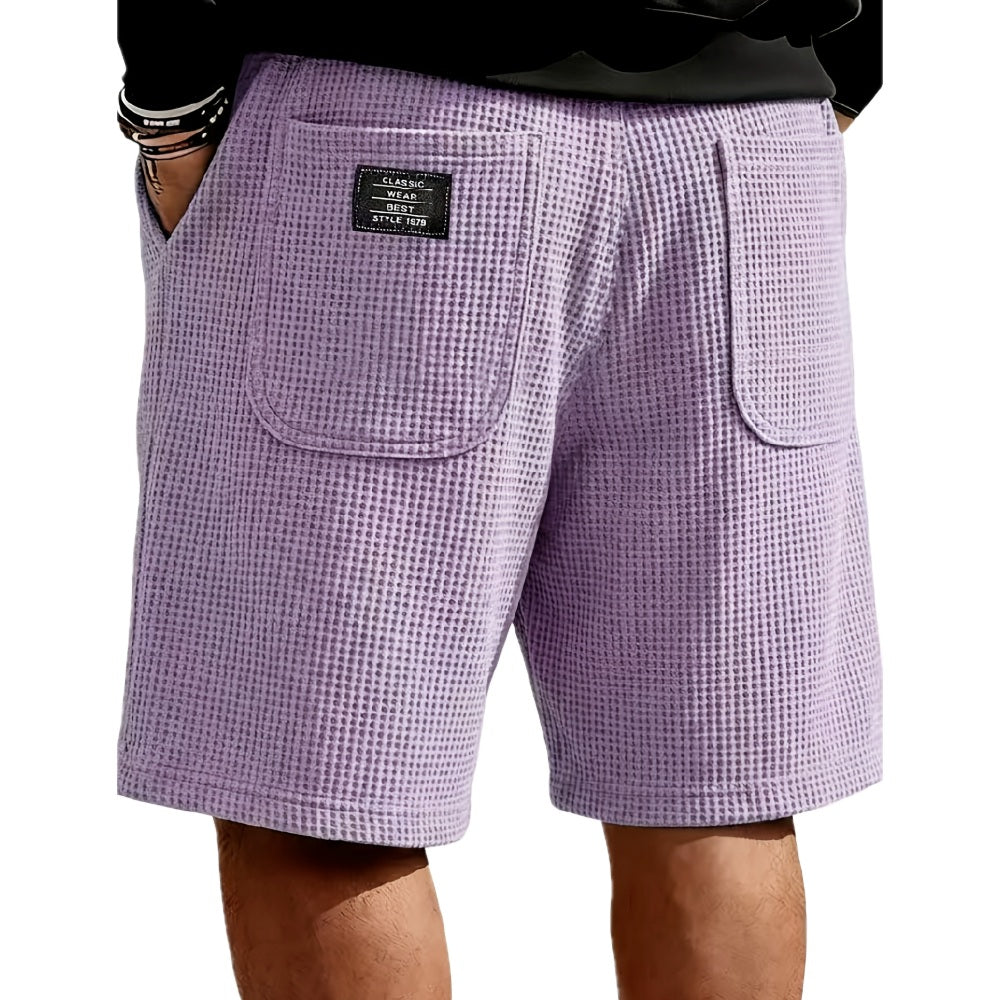 Theo Ellis Bermuda Shorts - Purple - view 1