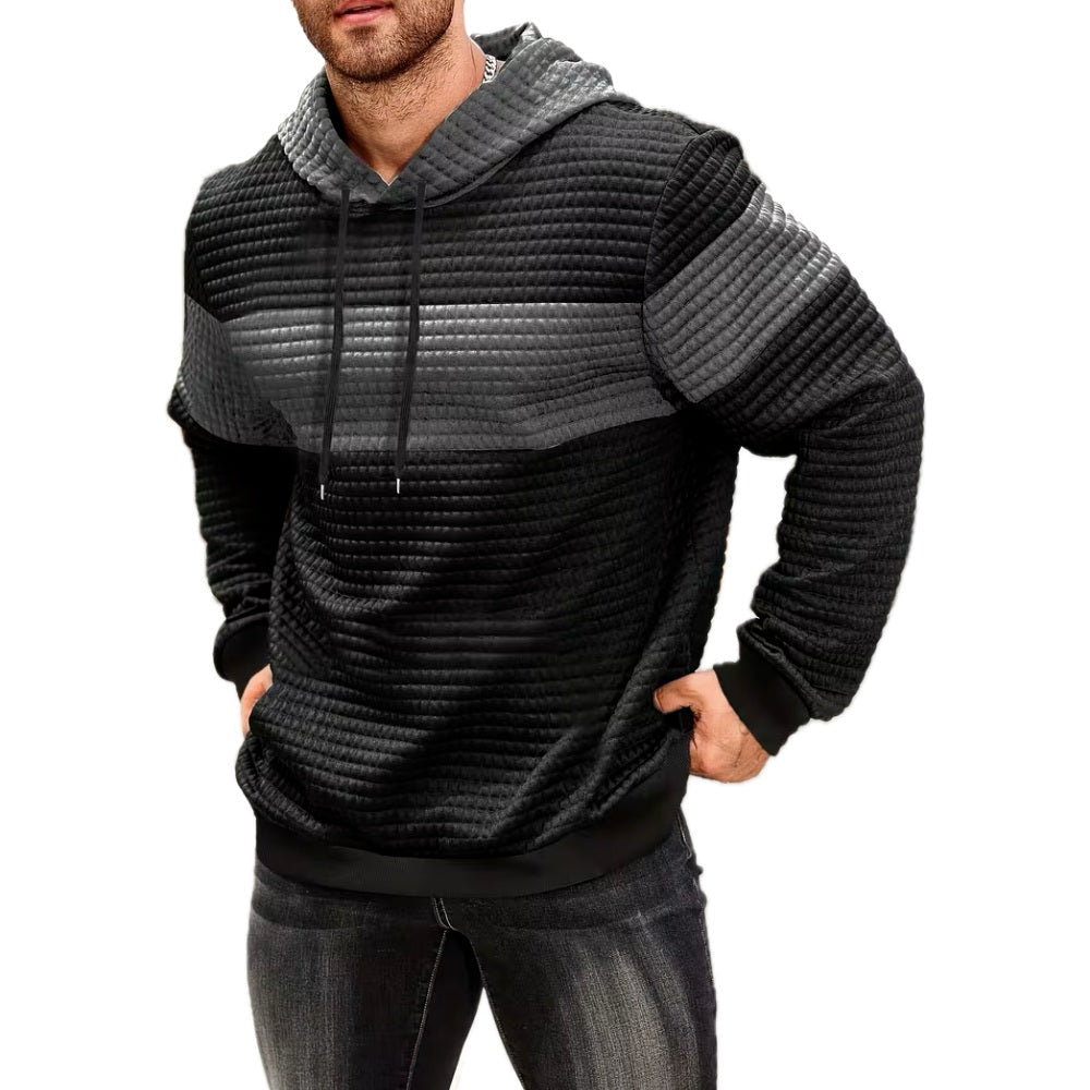 Tobias Dean Colorblock Sweater - Grey - view 1
