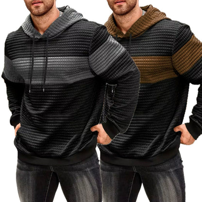 Tobias Dean Colorblock Sweater - Grey - view 2