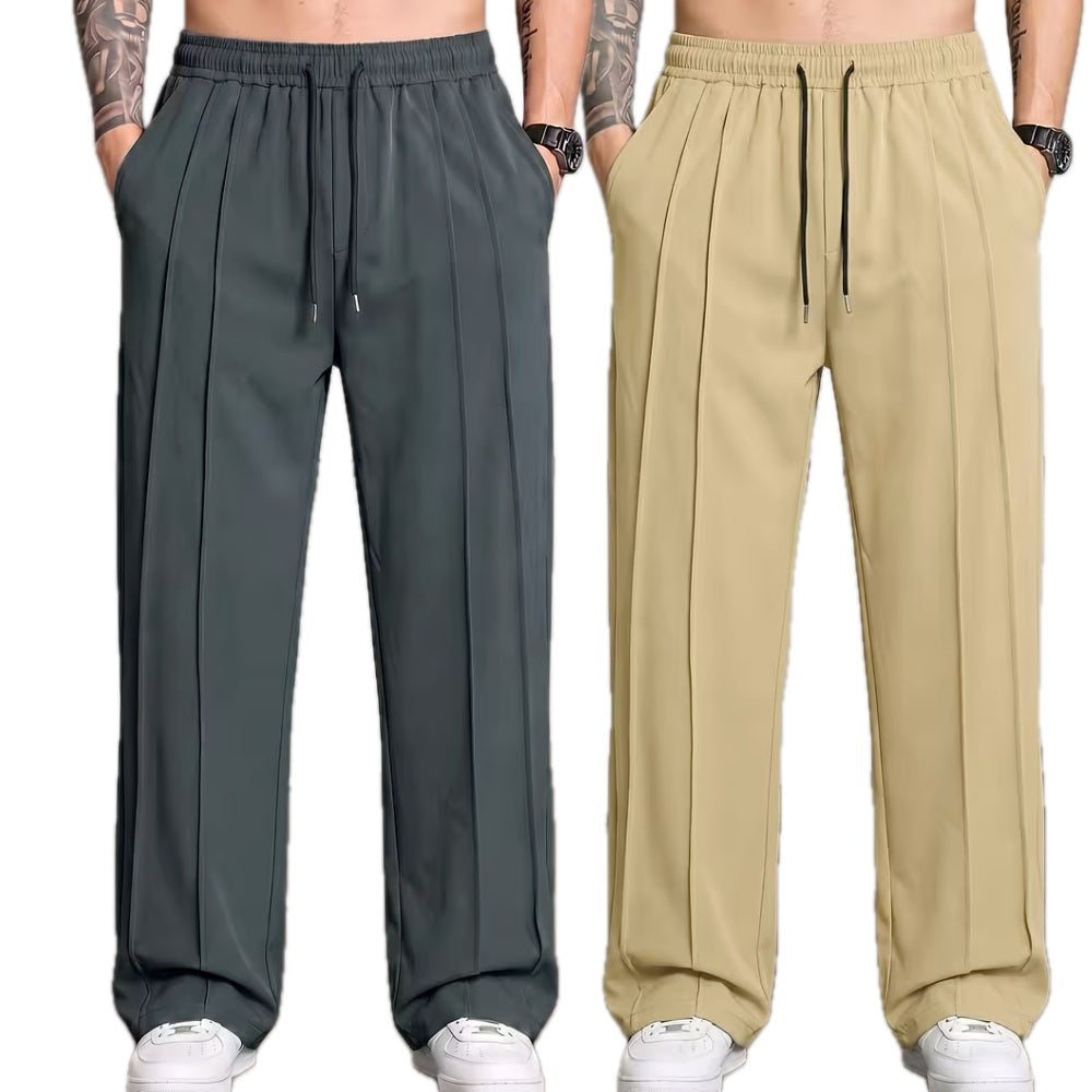 Tobias Dean Finley Trousers - Grey - view 2