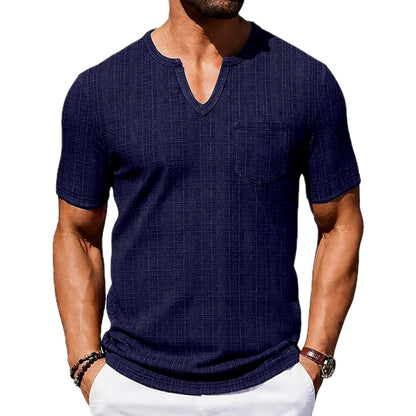 Tobias Lane Pocket Tee - Navy - view 1