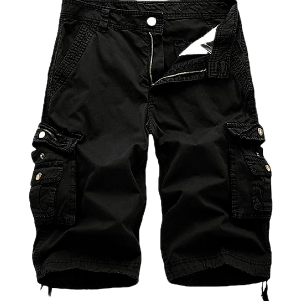 Tobias Mercer Cargo Shorts - Black - view 1