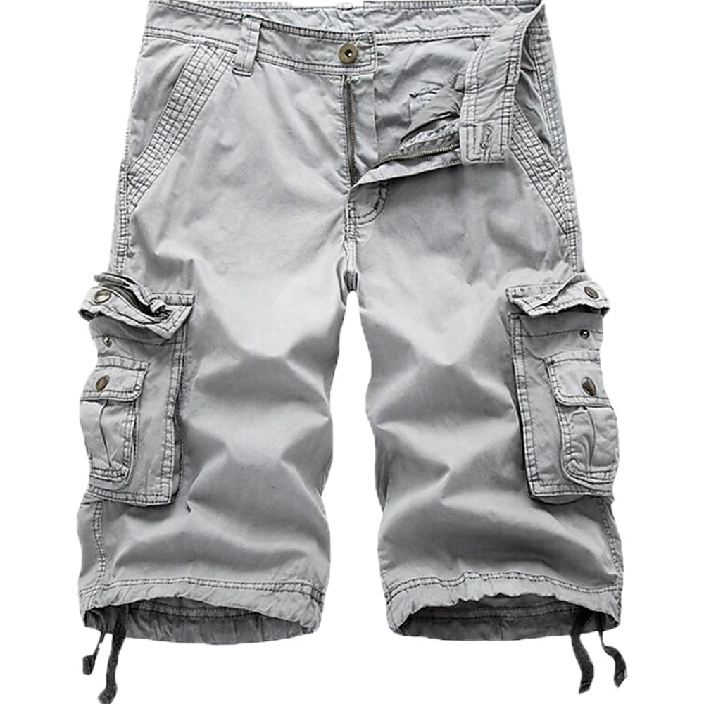 Tobias Mercer Cargo Shorts - Gray - view 1