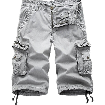 Tobias Mercer Cargo Shorts - Gray - view 1
