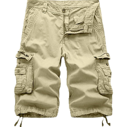 Tobias Mercer Cargo Shorts - Khaki - view 1