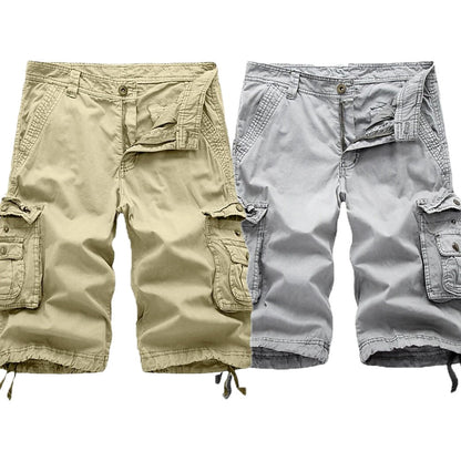 Tobias Mercer Cargo Shorts - Khaki - view 2
