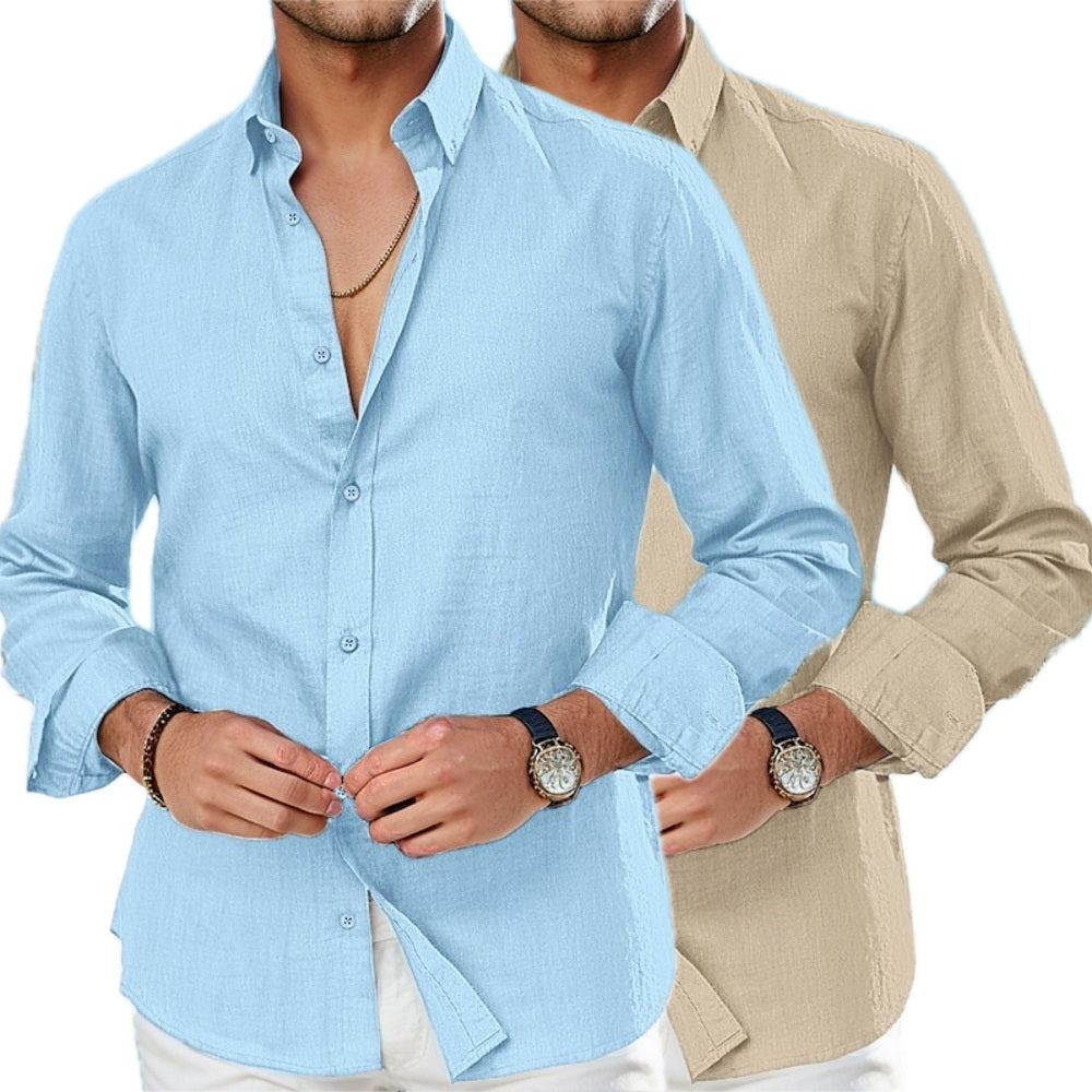 Tobin Hale Button-Up Shirt - Blue - view 2