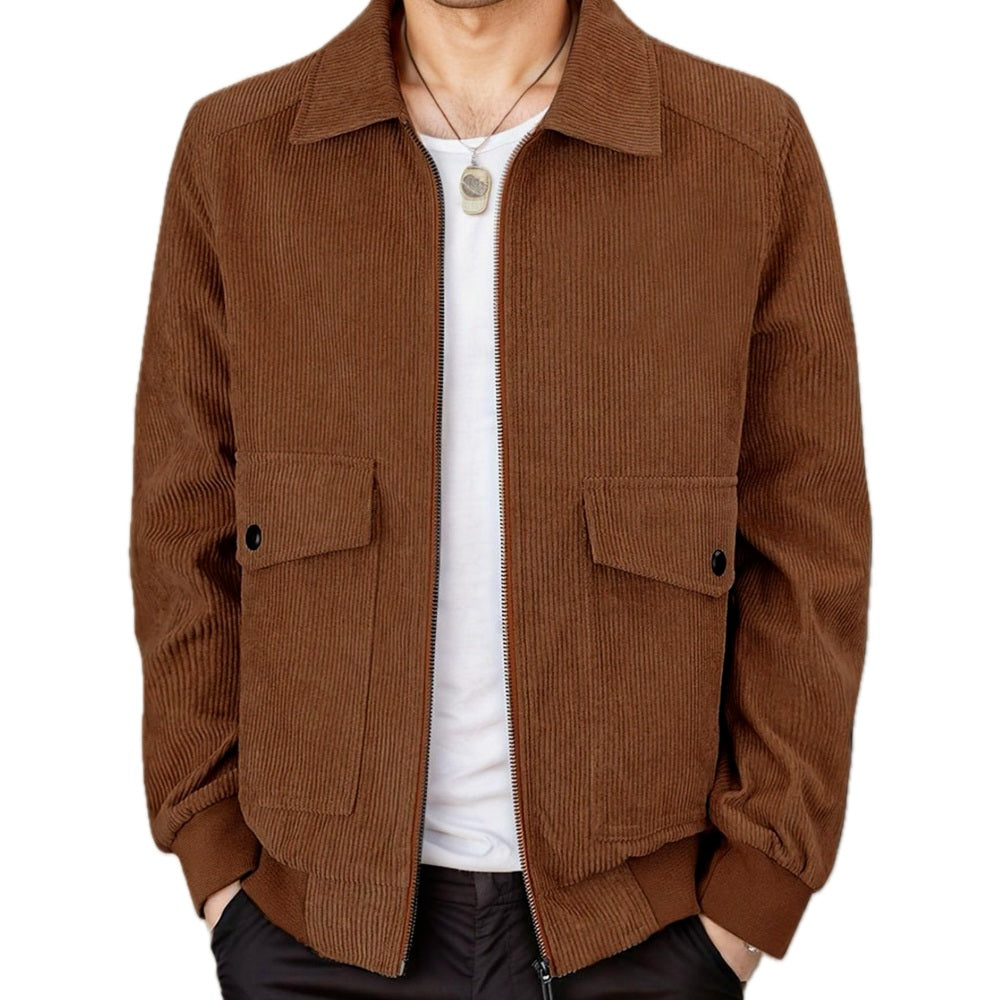 Tobin Reese Zip Jacket - Brown - view 1