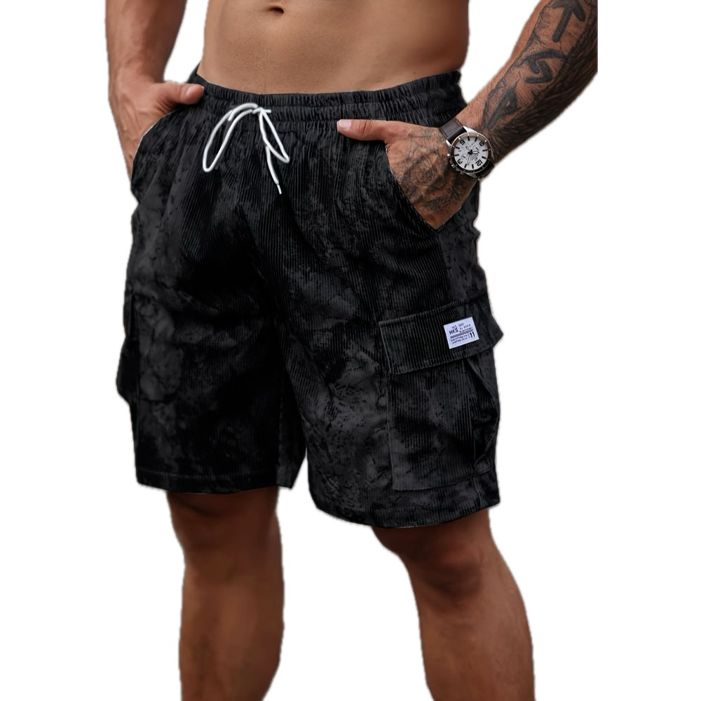 Tristan Beck Striped Shorts - Black - view 1