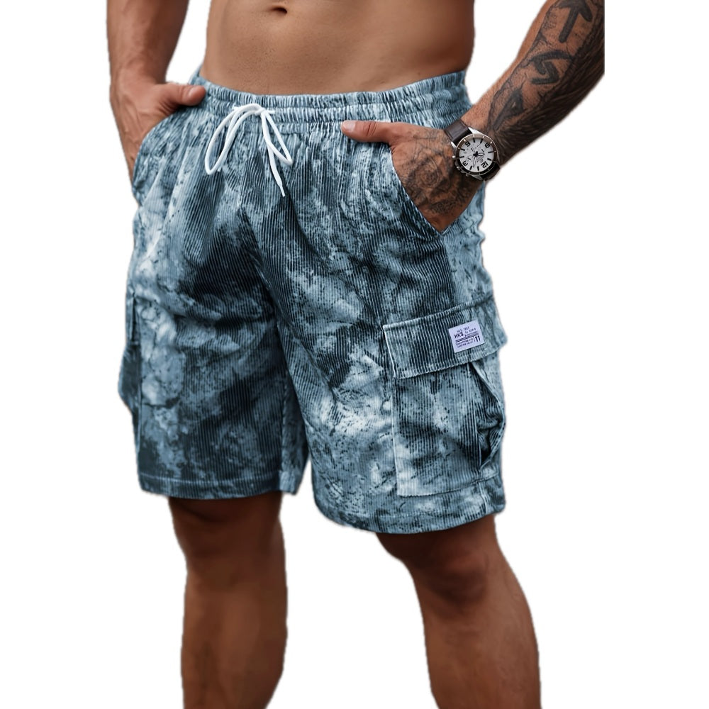 Tristan Beck Striped Shorts - Navy - view 1