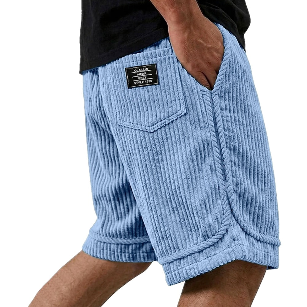 Tristan Felix Owen Shorts - Blue - view 1
